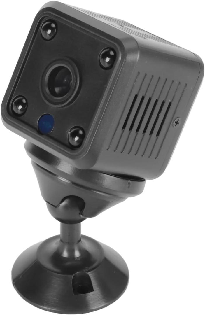 Cameras for Home Security, , Portable Nanny Cam with Night Vision and Motion Detection for Car Office Baby Apartment