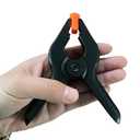 10 PCS 4.5 inch Professional Plastic Large Spring Clamps Heavy Duty for Crafts or Plastic Clips and Backdrop Clips Clamps for Backdrop Stand,Photography, Home Improvement and so on