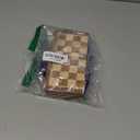 ChessBazar Magnetic Travel Pocket Chess Set - Staunton 7x7 Inch Folding Game Board - Handmade in Fine Rosewood - 2 Players, Age 14+