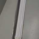 100% Blackout No Tools No Drill Cordless Roman Shades for Windows, Size 34 1/4" W  60" H (for Windows 34.5" W  60" H) Blackout - Grey