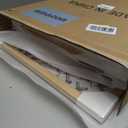 KINLINK 16x16 Picture Frame, Natural Square Solid Wood Frames for Pictures 12x12 with Mat or 16x16 without Mat, Wall Display Photo Frames Natural Wood 4 Pack