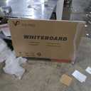 VIZ-PRO Magnetic Whiteboard/Dry Erase Board, 48 X 36 Inches, Silver Aluminium Frame