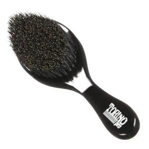 Torino Pro Curve Wave Brush by Brush King - #450 - Made with Reinforced Boar & Nylon Bristles -True Texture Medium Hard 360 Waves Brushes