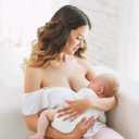 Momcozy Nipple Shield, Floral Contact Nipple Shield for Breastfeeding Moms with Flat or Inverted Nipples (17mm)