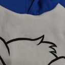 Disney Mickey Mouse Fleece Hoodie Toddler to Big Kid (10-12, Blue / White)