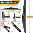 Windshield Wiper Blades Replacement for Toyota highlander 2020 2021 2022 2023,Original Equipment Replacement Front Rear Wiper Blade Set - 26" 18" 10" (Set of 3)