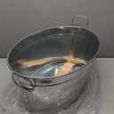 Achla Designs Standard Oval Galvanized Steel Tub