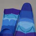 Kids Swim Fins,Comfortable Silicone Flippers for Swimming and Diving,Size Suitable Beginners Kids Girls Boys Adults (3XS ( US Kids 8-11.5 ), AAC-OceanBlue)