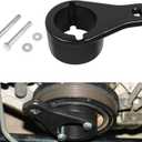 Yoursme for Lexus and Toyota Harmonic Damper Pulley Holder Crankshaft Crank Holding Removal Wrench Tool with 2PCS Crank Bolts