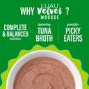 Tiki Cat Luau Velvet Mousse, Tuna & Mackerel in Broth, Complete Nutrition for Balanced Diet, Wet Cat Food For All Life Stages, 2.8 oz. Pouch (12 Count)