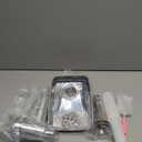 Metal Food Grinder Attachments for KitchenAid Stand Mixers, Meat Grinder, Sausage Stuffer, Perfect Mixer Attachment for KitchenAid Mixers, Silver(Machine/Mixer Not Included)