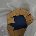 LYEOBOH Spoon Rest for Stove Top, Ceramic Spoon Holder For Kitchen Counter, 5 Inch Kitchen Spatula Holder for Housewarming Mother's Day Gifts, Blue