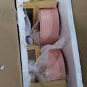 Elevated Ceramic Dog Bowl Set  Raised Dog Bowls with NonSlip Bamboo Stand  Dog Food and Water Bowl Set  Double Dog Feeding Bowls  Suitable for Small and Medium Dogs  28.74 OZ  3.6 CUPS  850 ML