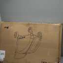 Large Dog Stroller - Dual Entry Safety Folding Pet Stroller with Adjustable Handle, All-Terrain 4-Wheel, 160 lbs Weight Capacity for Travel & Outdoor Adventures - Gray (Grey)