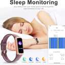 Zeacool Fitness Tracker with 24/7 Heart Rate, Blood Oxygen Blood Pressure Sleep Monitor, Activity Trackers 5 ATM Waterproof,Step Calorie Counter Pedometer Health Smart Watch for Women Men
