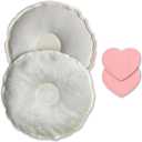 Bamboobies Soothing Nursing Pillows, Daytime Nursing Pads - Reusable, Hot Cold Compress for Breastfeeding- Discreet Leak-Proof Washable Pads for Breastfeeding - 2 Compress Pads, 2 Nursing Pads (2 Count (Pack of 1))