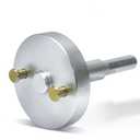 Sealant Mixer Compatible with SEMKIT Sealant Tubes, 1/4" Shank Sealant Mixer for Sealant Tubes, Sealant Mixer for Drill Aviation with 2 Threaded Dowels