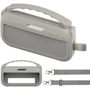 JCHPINE Silicone Cover Case for Bose SoundLink Flex Portable Bluetooth Speaker 2nd Gen, Protective Holder Accessories (Silicone case, Sandstone)