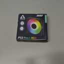 ARCTIC P12 Pro A-RGB - Powerful Premium Fan, 120 mm PWM Fan with Y-Cable Splitter, 600-3000 RPM, 0 RPM <5% PWM, 5V Digital RGB, Fluid Dynamic Bearing, 4-Pin - Black