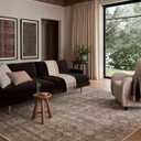 Loloi Amber Lewis Molly Collection MOL-03 Ocean/Sunset 2'-3" x 3'-10" Low Pile Accent Rug