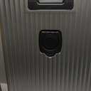 2-Piece Hardshell Zipperless Luggage Set, 20/26" Aluminum Frame Hardshell Spinner Luggage, Airline Approved Carry-On Luggage, TSA Lock, 360 Quiet Wheels With Cup Holder (grey)