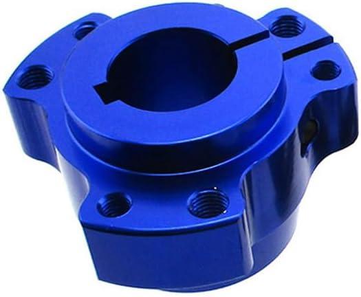 1" Bore With 1/4" Keyway Aluminum Rear Wheel Hubs For Racing Go Kart Drift Trike (Blue)