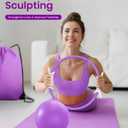 Pilates Ring Set for Women, Home Workout Pilates Equipment with Resistance Bands, 14'' Magic Circle, Mini Ball, Pilates Starter Kit for Strength, Toning and Flexibility