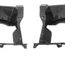 FZJDSD 1 pair Left and Right Fog Light Bracket 51117266197 51117266198 Compatible with BMW 328i 328i xDrive 335i 320i 320i xDrive 335i xDrive 328d 328d xDrive ActiveHybrid 3 M3 2012-2015
