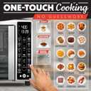 Gourmia French Door Air Fryer 25 Qt Large Capacity Convection Oven, Fryfroce 360, Digital Display with 17 Cooking Presets, Bake, Toast, Roast, Dehydrate, Fits 12 Pizza, 25 Quart