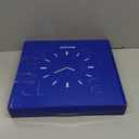 Home Clock 14 Inch Silent Non-Ticking Quartz Movement Wooden Wall Clock Round Battery Operated Indoor Decorative Wall Clocks Vintage French Floral Wall Clock (Pink Roses)