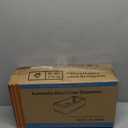 Automatic Shoe Cover Dispenser with 200 Pcs Disposable Shoe Covers, Booties for Portable Machine Fits Size Up to 11 US men or women and up for Home, Factory (Silver)