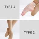 Daydance Toddler Girls Women Soft Ballet Convertible Tights for Dance, Gymnastics, Under Dress, 60D, 2-15 Years, Women Size (Tan-3 Packs-upgrade)