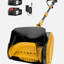 USEMAN Cordless Snow Shovel – 13" 24V Electric Snow Blower – Dual Batteries