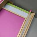 Doselie Easel for Kids,Adjustable Wooden Kids Art Easel with Paper Roll,Double-Sided Magnetic Toddler Easels,Dry Erase Whiteboard and Chalk Board,Toys for 3 4 5 6 7 8 9 10 Year Old Girl Boy Gift, 18.5 inches