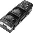 Front Left Driver Side Master Power Window Switch - Compatible for Mercedes-Benz GLE350 / GLE400 / GLE550e / B250e 2016-2017 for Mercedes-Benz GLA45 AMG / GLA250 2015-2017 - Replace Part 1669054300