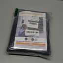 Air Conditioner Covers for Outside to Protect AC and Winter Insulation, Waterproof & Snowproof Window AC Covers for Outside with 3 Layers Insulation - 17" W x 13" H x 12" D - Black