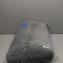 Baby Play Mat for Floor,1.3" Thick Elasti-Foam 50"50" Playpen Mat for Tummy Time,Water Repellent Soft Coral Velvet for Toddler,Infant,Kids,Non-Slip Backing Safe for Crawling(Dark Grey)