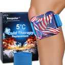 Cold Therapy First Aid Set for Outdoor Sports Injuries Down to (5/41) Portable Relief for Sprains, Swelling, Muscle Recovery (Blue)