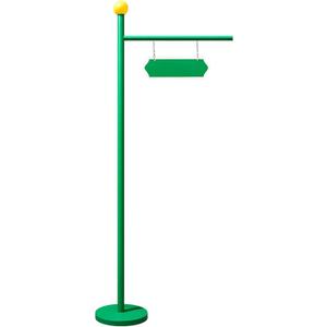 Weysat 47 Inch Large Green Street Sign with Plaque Street Sign Birthday Party Decor Wooden Lamp Post Centerpiece for ABC Friend Preschool Back to School Party Supplies Decoration