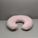 Minky Dots Nursing Pillow Cover, Case Plush Breathable Breastfeeding Pillow Slipcover Fits Nursing Pillow, Super Soft Snug Positioners for Baby Boy Baby Girl (Light Pink)