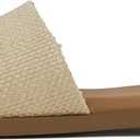 Soda “Board” Women Open Round Toe Single Band Slide Sandal, 6.5
