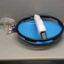 21" L  19" W Large Size Spinning Chair for Autistic Kids, Toddler Sensory Chair, Sensory Toys Gifts for Kids with Autism & ADHD, Outdoor/Indoor Toys for Kids Ages 4-8, Azure Rounded Shape