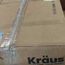 KRAUS Forteza 32-inch Undermount Single Bowl Granite Kitchen Sink in Grey, KGU-55GREY (Gray)