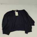 GRACE KARIN Women's 2025 Cropped Cardigan 3/4 Sleeve Lightweight Crochet Shrug Hollowed-Out Knit Sweater Tops Size L