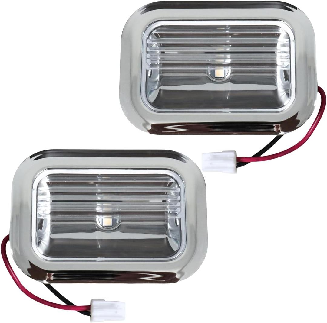 2PK W11462342 Refrigerator LED Light Module Assembly Fits for Whirlpool Refrigerator LED Light Module