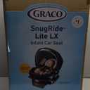 Graco SnugRide Lite LX Infant Car Seat, Rear-Facing, Lightweight, Adjustable Base, Easy Install, Studio