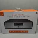 iLive Electronics Bluetooth Home Music System with CD Player, Built in Stereo Speakers, Includes Remote, Black (IHB340B)