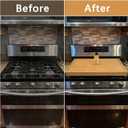 YUHFERA Stove Cover Board for Gas Stovetop - 30" x 22" Noodle Board Electric Stove Cover for RV Stove Top, Extra Countertop Space for Kitchen Stovetop (Bamboo), 29.9"L x 22.1"W