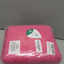 GLAMBURG Ultra Soft 8-Piece Towel Set - 100% Pure Ringspun Cotton, Contains 2 Oversized Bath Towels 27x54, 2 Hand Towels 16x28, 4 Wash Cloths 13x13 - Ideal for Everyday use, Hotel & Spa - Hot Pink