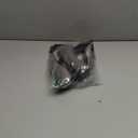 Car Steering Wheel Cover, 15 Inch Carbon Fiber Leather Stitching Color Steering Wheel Protector, Anti-Slip Elastic Breathable Steering Wheel Cover Stylish Decor for Most Cars (Black & Gray)